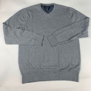 Mark Law V-Neck Sweater Grey